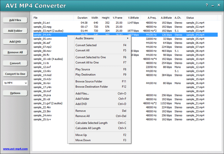 avi to mp4 converter free windows 10