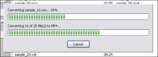 Converting F4V to AVI